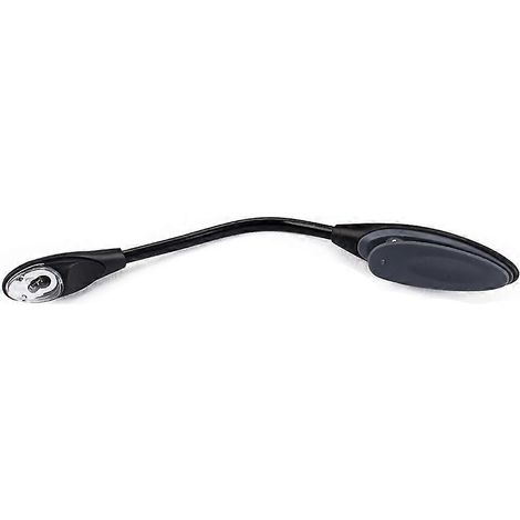 Lampada da lettura multifunzione a clip per spartiti musicali, regolabile e portatile, colore grigio, 1 set (1/5)