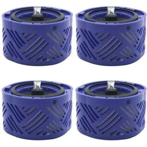 Filtre d'aspirateur, 4 pièces de rechange de post-filtre pour Dyson V6 accessoires d'aspirateur (1/4)