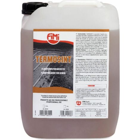 Additivo fluidificante per massetto da 10 litri 06410