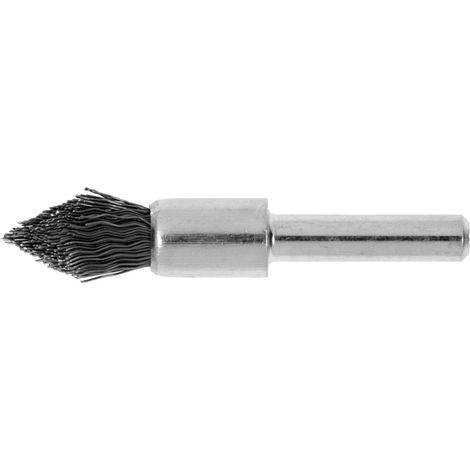 Lessmann Pinselbürste angespitzt, INOX-Draht 0,30 mm, Bürsten-⌀ 12 mm (1/2)