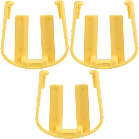 Set mit 3 Schnellkupplungen für Waschanlagen, gelber Schlaufenclip, passend für Kärcher K2, K3, K7 Modelle (1/5)