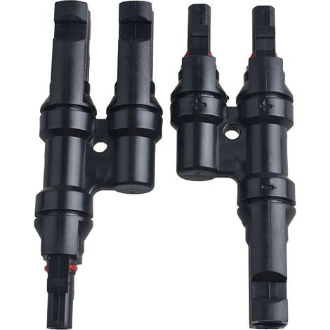 1 Paire Connecteur en Y MC4, Étanchéité IP67, Résistant UV, pour Panneau Solaire (1/5)