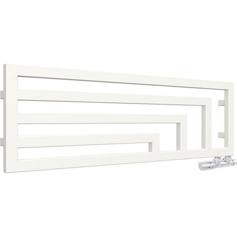 Scaldasalviette ad acqua calda 360mm di altezza e 11400mm di larghezza - 411 Watt - ANG360/1140HYPB