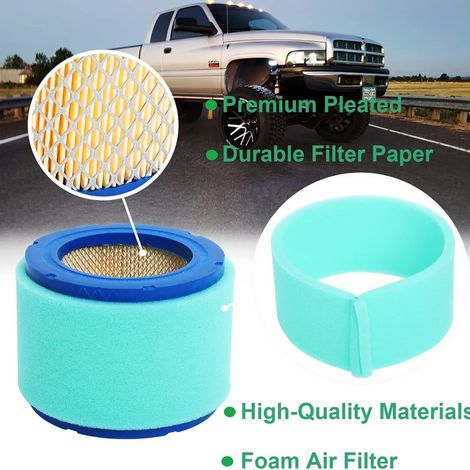Filtre à air pour générateur RV 140-2379 adapté aux éléments de filtre à air de 6500, 6300 et 5000 tr/min. (1/4)
