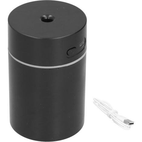 Mini humidificateur USB silencieux portable brumisateur voiture noir pour chambre bureau (1/5)
