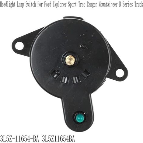 Two headlight switches 3L5Z11654BA for Ford Explorer 3L5Z-11654-BA (1/5)