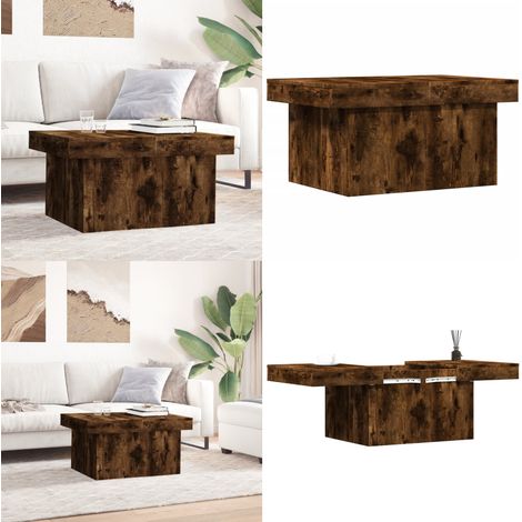 Couchtisch Räuchereiche 100x55x40 cm Holzwerkstoff - Couchtisch - Wohnzimmerstil - Holzmöbel - Holzwerkstoff - Esszimmertisch - Home & Living (1/5)
