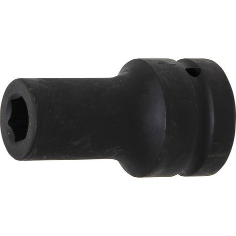 Llaves de vaso impacto hexagonal, largo  entrada 25 mm (1")  17 mm