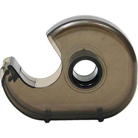 Porta nastro adesivo - Portatile - Marrone - 9,6 x 1,9 x 7,4 cm - Plastica robusta - Resistente alla ruggine
