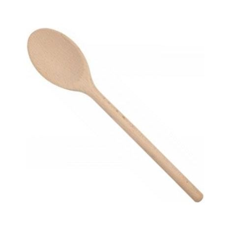 Cucchiaio inglese 30 cm in faggio lucido - Metaltex