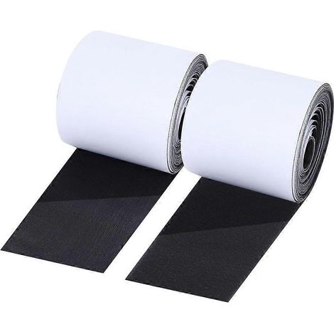 2 rouleaux de ruban antidérapant pour coussin de canapé, 4,4 pouces x 6 mètres, bande adhésive anti-glisse pour canapé, maintien des coussins en place, facile à utiliser (1/4)