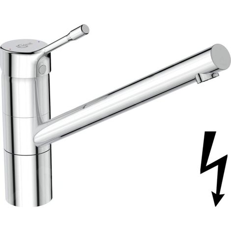IDEAL STANDARD BC296AA Mitigeur de cuisine Ceralook, sans vidange (1/2)