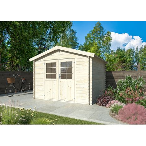 Casetta in legno non trattato Astrid 296X296