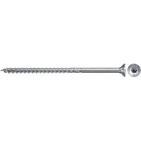 Fischer 500x Power-Fast II FPF II CTP 3,5 x 50 mm BC tête fraisée avec étoile interne TX20 filetage partiel électro-galvanisé passivé bleu - 670126