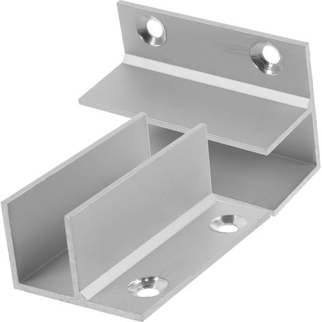 2 pièces guide de sol pour porte coulissante, anti-basculement (1/5)