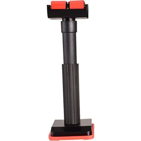 Barre de support télescopique réglable avec roulettes pour l'installation meubles (1/5)