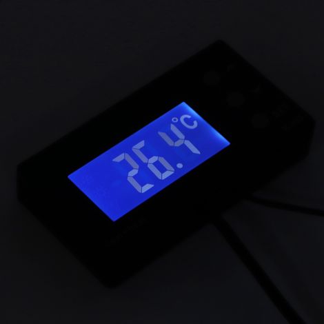 Contrôleur de température, thermostat numérique pour aquarium et incubateur, régulateur, prise UE 220 V (1/5)
