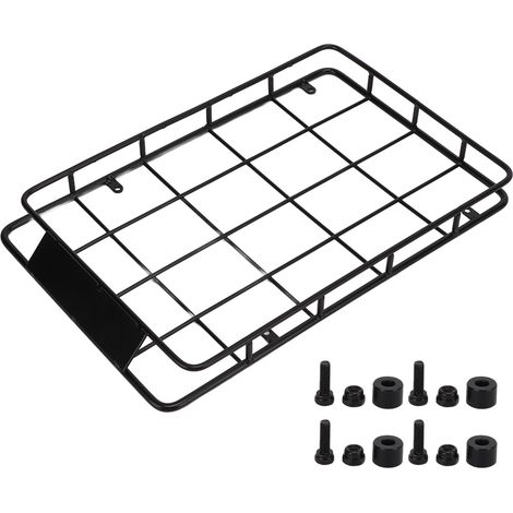 Porte-bagages métallique grand toit pour voiture RC, pièces de rechange pour Axial SCX10 1/10 RC Crawler (1/5)