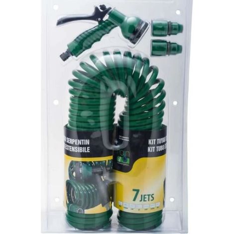 Kit Tuyau Serpentin 10m + Pistolet - Rain Irrigation