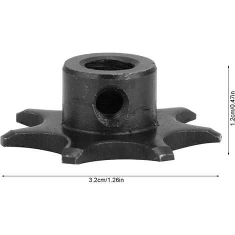 [Inkubator-Teil] [Motorgetriebe] [Reversibel] Reversibler PP-Getriebemotor für Inkubatoren, 3,2 x 1,2 cm, 2 Stück