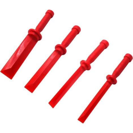 Lot de 4 outils de démontage de garnitures et de bornes de fixation pour panneau de voiture (1/4)