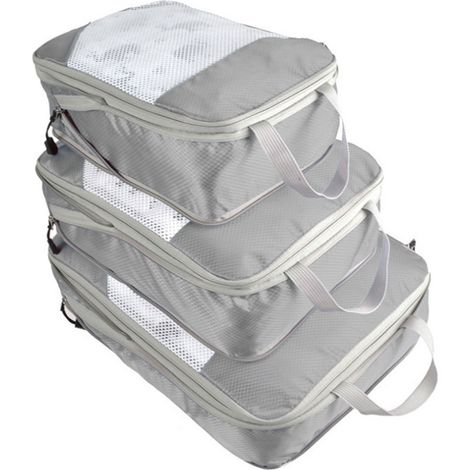 3 Sacs de rangement, compression étanche, tissu léger, voyage, camping (1/5)