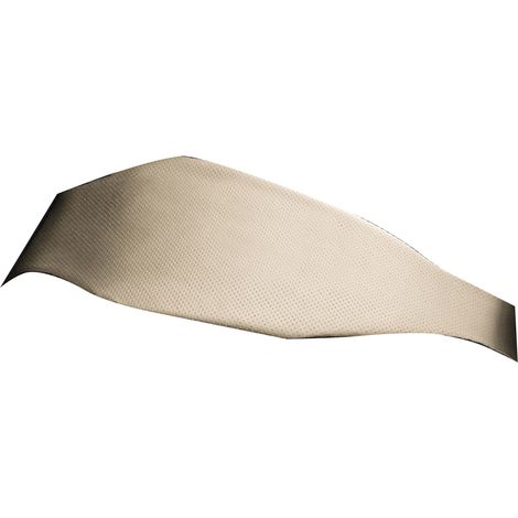Coussin de soutien lombaire ergonomique pour voiture, avec points de soutien dynamiques, pour la maison, la voiture ou le bureau. Simili cuir beige. (1/5)