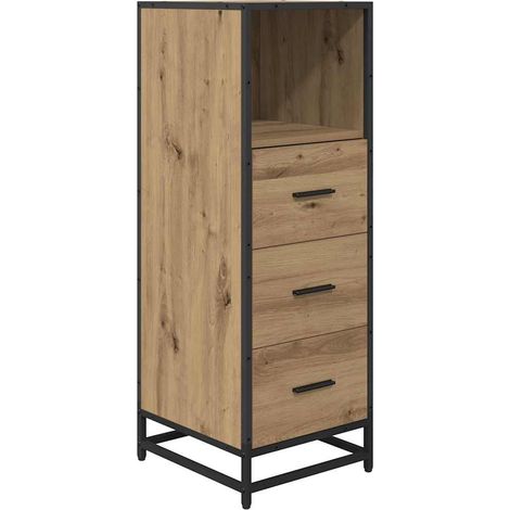Maison Exclusive - Badezimmermöbel-Set mit Regal Artisan-Eiche 35