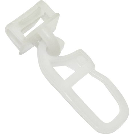 Gardinia Klickgleiter Maxi weiß, 20-er Pack Gardinenstangen & Zubehör (1/2)