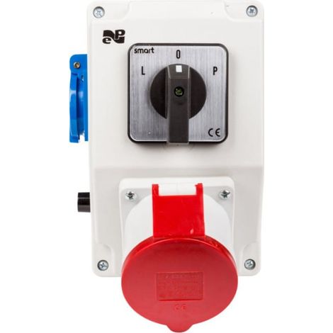 Disjoncteur de tableau de distribution électrique RS-Z L-0-P 3P+N+Z 32A, 2P+Z 230V gris 6275-20