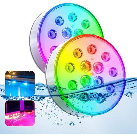 Éclairage de piscine, projecteurs LED submersibles pour spa, piscine enterrée, bain, fête-AquaForge