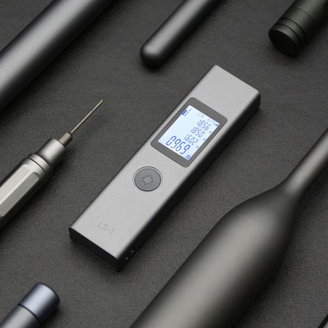 40 m digitales, handliches, hochpräzises USB-Entfernungsmessgerät (1/5)