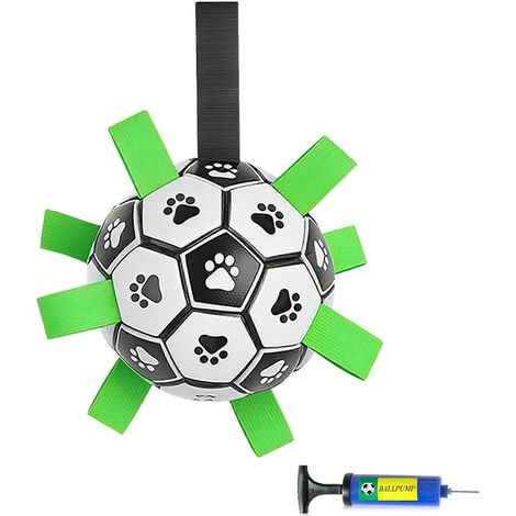 Robustes Hundespielzeug mit Pfotenabdruck-Fußball, leicht zu greifen, lustiges Zerrspielzeug für Hunde, Hundezubehör