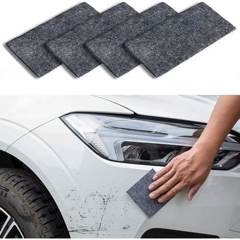 Chiffon nano-brillant pour automobile, produit anti-rayures pour automobile, produit de polissage pour rayures automobiles, chiffon de polissage multifonctionnel (1/4)
