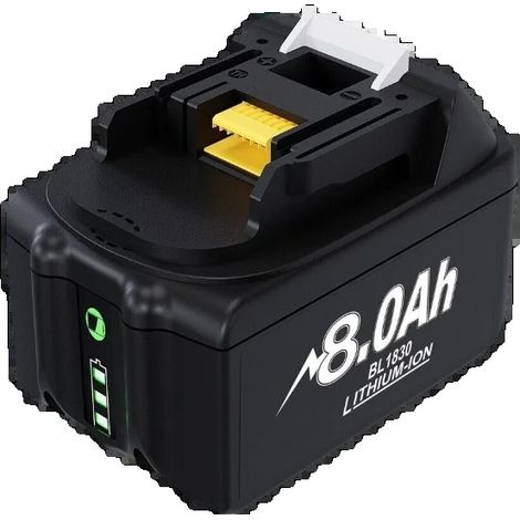 Ersatzbatterie, 8000mAh, kompatibel mit mehreren Werkzeugen, 1STK 8.0Ah (1/2)