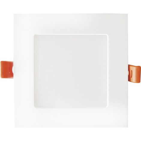 Led Spot - Einbaustrahler 9W 4000K neutralweiß ohne Led-Punkte - Led Deckenspot 120x120mm, weiß 230V