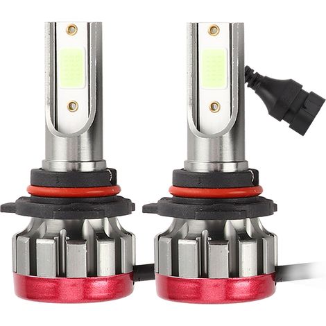 Phare antibrouillard LED 9006/HB4 EV19 30W 3000LM 8000K Bleu Glace - Ampoules pour feux de brouillard et phares (1/5)