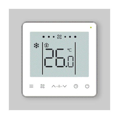 Termostato Con Display Per Installazione A Bordo Unita' Tes Fc 3V Ferroli Te Fc 3V