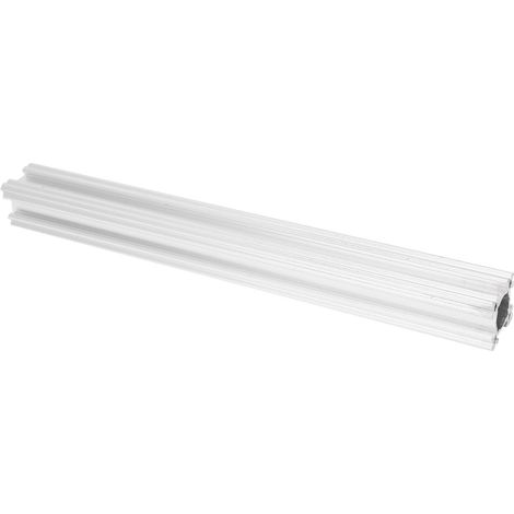 Profilé en aluminium à rainure en T 24 x 24 x 240 mm pour rail linéaire, quincaillerie anodisée (1/5)
