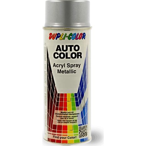 Vernice spray Dupli-Color 10-0070 400ml Argento Metallizzato LX7W per VW Audi (1/5)
