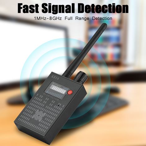 Détecteur de signaux d'amplification anti-espion G318, gamme complète de fréquences 1 MHz à 8 GHz, prise américaine (1/5)