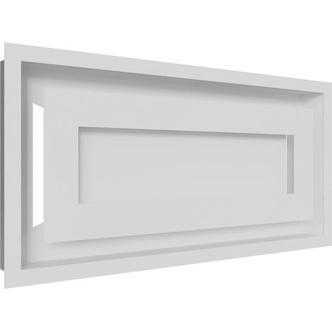 Lüftungsgitter WIND 22x45 weiß (1/5)