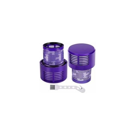 Filtro ZVD para Dyson V10 SV12, 2 filtros de repuesto para aspiradora Dyson V10 SV12 Cyclone Series, accesorio inalámbrico V10 Absolute Animal Motorhead Total Clean SV12 DY-969082-01 - Crezuo (1/4)
