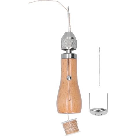 Leather Hand Sewing Awl Professional Stitcher Needles Kit for DIY Leathercraft Canvas Bags (1/5)