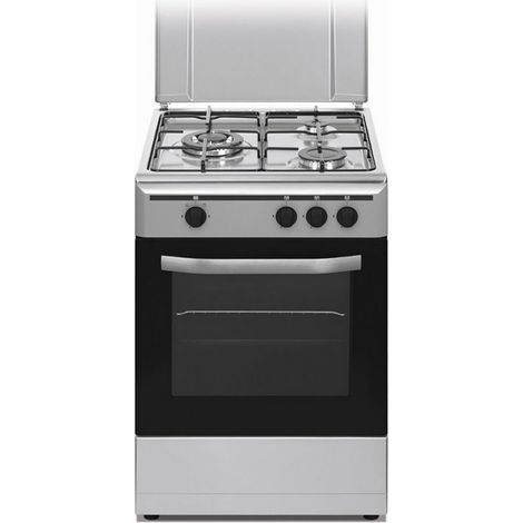 Vitrokitchen CB5530IN - Cocina De Gas Natural 3 Zonas Coccion Inox (1/3)