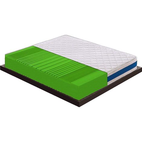 Wasserschaummatratze - Orthopädie - Wende - 11 Komfortzonen - Steifigkeitsgrad H3 90x200