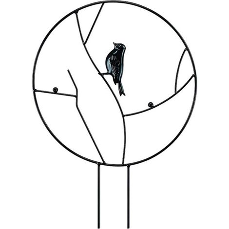 Treillis de Jardin en métal pour Plantes grimpantes, Support de Support en métal pour Plantes à Fleurs résistant à la Rouille Durable pour Plantes en Pot vignes Supports de Fleurs
