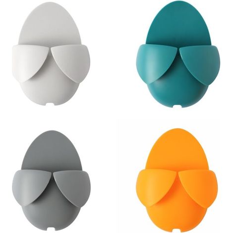 Wandmontierter Fernbedienungshalter in Mangoform, Multimedia-Aufbewahrungsbox, ästhetische Dekoration für Zuhause und Badezimmer - Crezuo