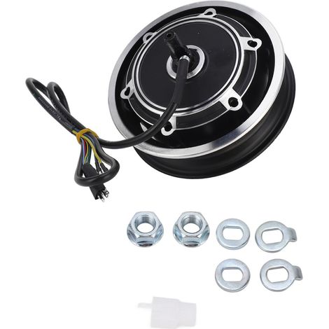 Moteur de Moyeu de Scooter électrique 48 V 1000 W pour Pneu Extérieur de 10 Pouces Moyeu de Roue en Alliage D'aluminium Fonctionnement Silencieux Durable (1/5)