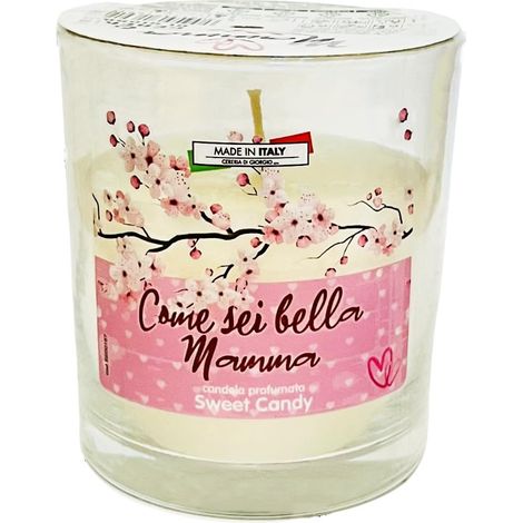 Bougie en verre parfumée Cupcake – Fête des mères – Idée cadeau – Fabriqué en Italie (1/5)
